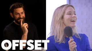 The one question Emily Blunts always wanted to ask John Krasinski [upl. by Naimerej407]