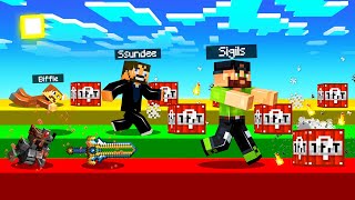 OP SUN LUCKY BLOCK RACE in Minecraft [upl. by Notsa]