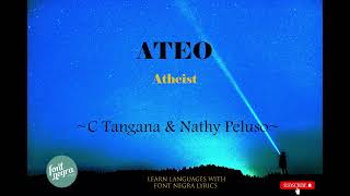 Ateo C Tangana amp Nathy Peluso Lyrics Spanish amp English [upl. by Claudia]