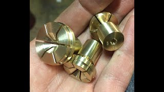 Making a ring holder from brass [upl. by Hijoung9]