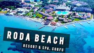 Roda Beach Resort amp Spa and Robolla Beach Aparthotel Corfu  GREECE 🇬🇷 [upl. by Neelyak106]