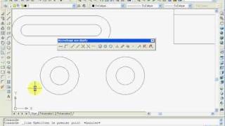 Autocad tutoriaux commande Ajuster Prolonger cours en Français [upl. by Corrina528]