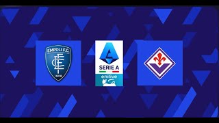 🔴 EMPOLIFIORENTINA  LIVE SERIE A  ISCRIVITI❤️LIKE [upl. by Mauricio]