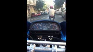 honda varadero 125 hard test hd [upl. by Jervis56]