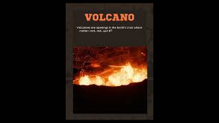 What is VOLCANO।। Geology।। Geological wonders।। Geology for beginners [upl. by Lerak]