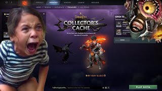 Dota 2  Opening Collectors Cache until I get Pudge  Mass Giveaway [upl. by Earahs]