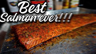 THE BEST SALMON EVER  Ray Macks Kitchen and Grill [upl. by Yllut7]