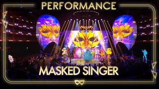 The Masked Singers perform The Greatest Show  Season 1 Final  The Masked Singer UK [upl. by Winn54]