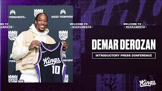 DeMar DeRozan  Introductory Press Conference 7924 [upl. by Ennayram]