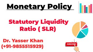 Monetary Policy  Statutory Liquidity Ratio  SLR  Instruments Of Monetary Policy  Economics  UGC [upl. by Tillfourd]