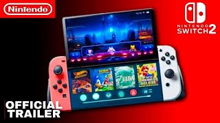 Nintendo Switch 2 Official Reveal Trailer  Nintendo Switch 2 Release Date and Hardware Details [upl. by Haynor]