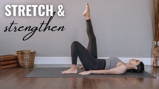 20 min STRETCH amp STRENGTH Routine  Full Body [upl. by Etnoled]