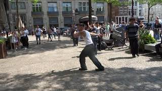 Breakdance op de Dam in Amsterdam [upl. by Winne]