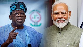 INDIAN PRIME MINISTER USE YORUBA TO GREET PRES BOLA TINUBU IN MEETING IN ASO VILLA [upl. by Natanhoj]