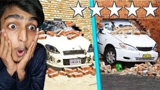 GTA 5 vs REAL LIFE CHALLENGE 🤣 Reaction [upl. by Brenna150]