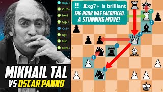 Mikhail Tal Shows an Incredible MIDDLEGAME against Oscar Panno  Portoroz Interzonal 1958 [upl. by Calbert355]