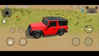 mini thar in indian vehicle simulator 3d [upl. by Asena]