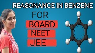 RESONANCE IN BENZENE ytshorts chemistry study [upl. by Renado]