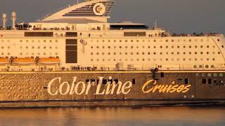 Color Fantasy im Kattegat Color Line Cruises [upl. by Greabe]