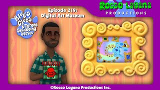 Blues Clues amp Tyrone Skidooing Series Episode 219 Digital Art Museum [upl. by Eachern]