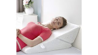 Adjustable Bed Wedge Pillow  Exclusive 7in1 Incline and Positioner Memory Foam Pillow for Sleepin [upl. by Farrah]