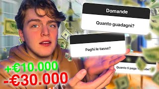 QUANTO GUADAGNO E QUANTO PAGO DI TASSE con la PARTITA IVA da VIDEOMAKER [upl. by Annadiane]