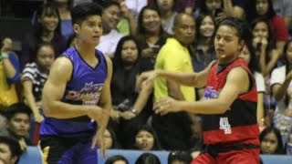 DANIEL PADILLA VS JC DE VERA at the Star Magic All Star Game [upl. by Yrdua]