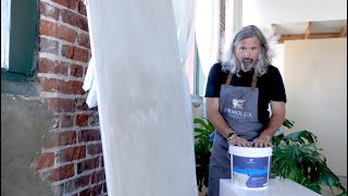 How to Apply Authentic Venetian Plaster  Marmorino Berlina Smooth [upl. by Camus]