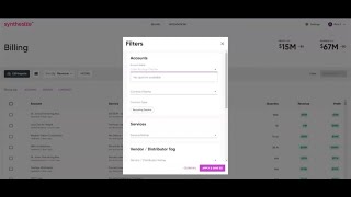 New filters now available for Synthesize BIlling [upl. by Ailices561]