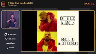 Pragma Conference 2024  A Deep Dive Into Sendable  Tim Condon [upl. by Maclay]