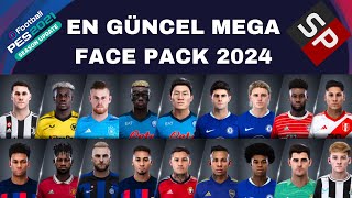 PES 2021 MEGA YÜZ YAMASI EN GÜNCEL 2024 SMOKE PATCH UYUMLU [upl. by Priscilla]