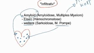 Pathophysiologie Restriktive Kardiomyopathien [upl. by Adnirol]