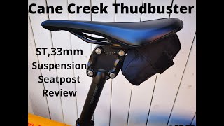 Cane Creek Thudbuster ST Seatpost Review [upl. by Quinlan665]