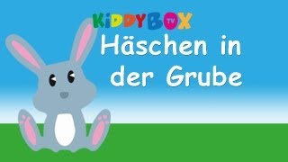 Häschen in der Grube  Kinderlieder zum Mitsingen  KIDDYBOXTV [upl. by Estella569]