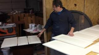 refinishing maple kitchen cabinets timeless arts refinishing [upl. by Baskett]