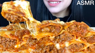 ASMR Cheesy Cannelloni Pasta  MUKBANG Eating Sounds [upl. by Colet]