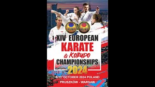 14th WUKF European Karate Championships – 2024 [upl. by Iuq991]