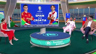 Spain beat Croatia 30 Euro 2024  Postmatch interview pundit analysis amp reviews [upl. by Alvar]