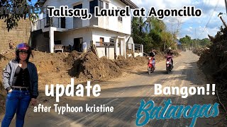 Batangas Talisay Laurel Agoncillo After typhoon Kristine [upl. by Eam]