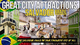 SALVADOR Tourist Attractions Guide The sights of Salvador will AMAZE visitors salvador [upl. by Sarge]