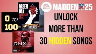 How to Unlock More Songs and Tracks in Madden 25  PS5 amp Xbox [upl. by Ecydnarb]