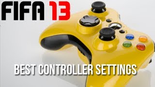 Best FIFA 13 Controller Settings  Competitive Setup [upl. by Nasho]