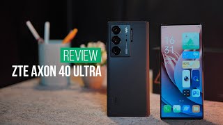 Review ZTE Axon 40 Ultra Under Display Camera [upl. by Ogata]