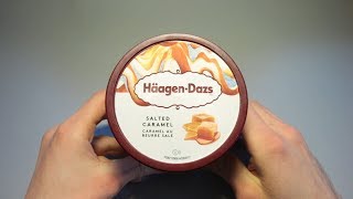 HäagenDazs Salted Caramel Review [upl. by Odrareg]