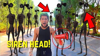 DO NOT GO TO SIREN HEAD HAUNTED SCREAMING FOREST OMG CAMERA CATCHES 100 SIREN HEADS [upl. by Light]