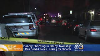 Man Killed In Darby Township Shooting [upl. by Solracesoj]