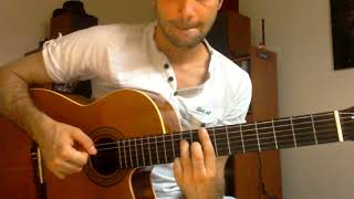 Beethoven  Symphonie n°7 extrait  Classical Guitar Arrangement [upl. by Gnen99]