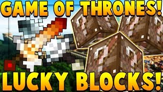 GAME OF THRONES LUCKY BLOCK MOD CHALLENGE Race  Minecraft  Lucky Block Mod  JeromeASF [upl. by Ethelyn]