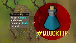 200K Herblore XPHR at Level 15 OSRS QuickTip [upl. by Yrocal]