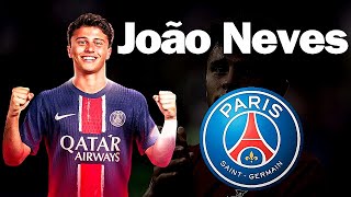 Joao Neves welcome to Paris SaintGermain  Paris SaintGermain snatches Portuguese talent [upl. by Felipa8]